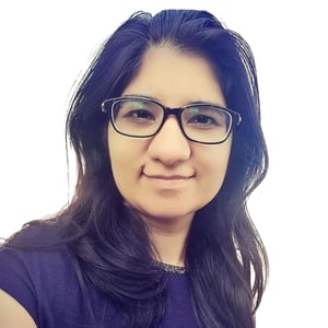 A headshot of Dr Ayesha Mir from Care Fertility Cardiff.